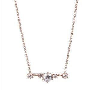 Nadri Rose Gold Necklace
